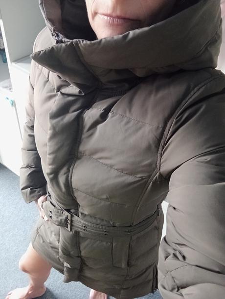 Khaki kabát zn."zara basic" vel."m", zara,m