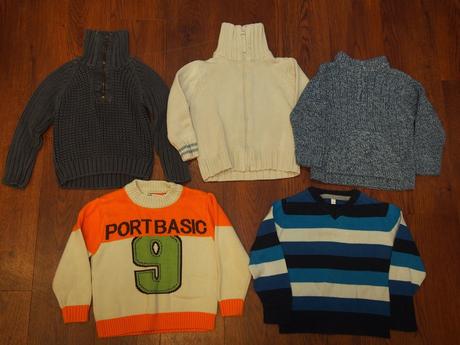 5x svetr vel.92, h&m,92