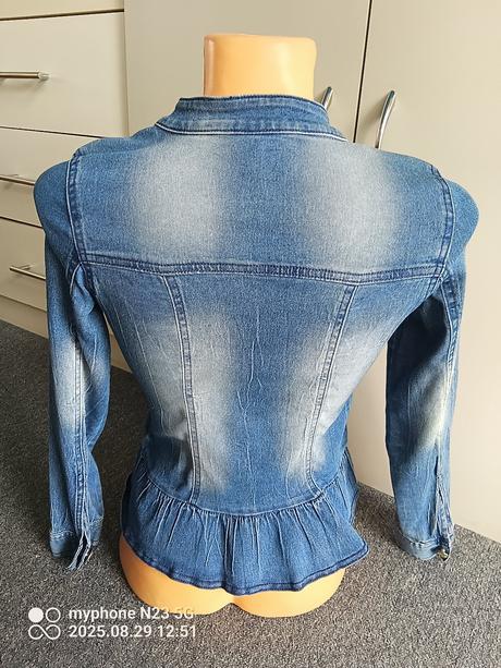 Riflová bunda zn."yigga" vel."146", yigga,146