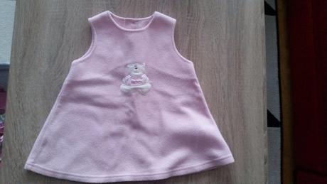 Dětské teplejší šaty, marks & spencer,74