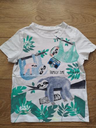 Triko s lenochody vel.122, c&a,122