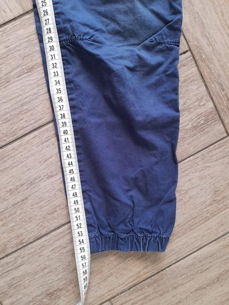 Slabé plátěné jogger kalhoty zn. hm, vel. 128, h&m,128