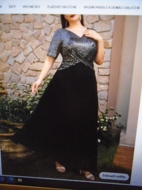 Šaty plesové večerní vel 46, 46