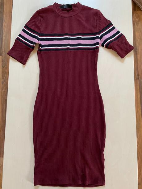 Žebrované elastické šaty, vel s, tally weijl, tally weijl,s