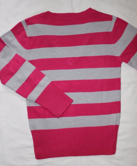 Ad338. pruhovaný svetřík 6-7 let, cherokee,122