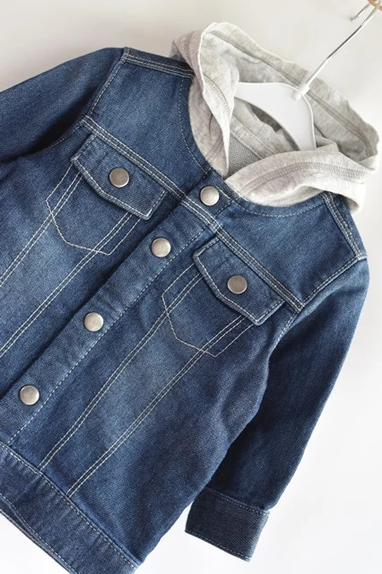 Džínová bunda vel. 3 - 6 m, george,68