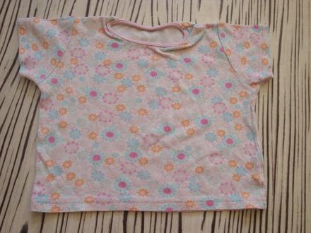 Tričko - květované, george,86