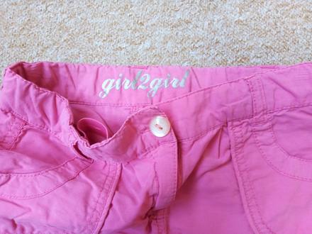 Šortky zn."girl 2 girl" vel."110", girl2girl,110