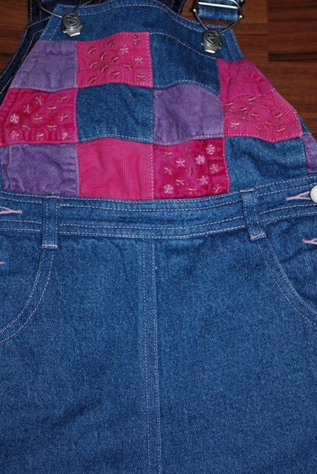 Kostkované lacláče na holčičku , next,98