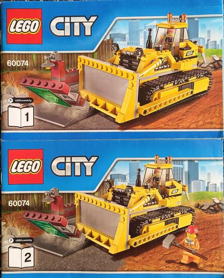 Lego city 60074 - buldozer.,
