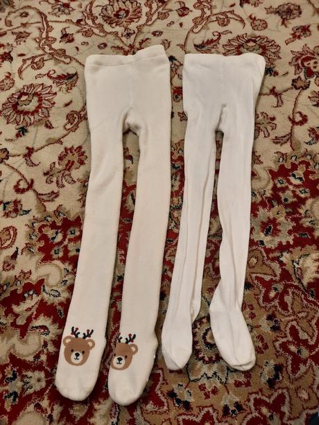 2x punčochy, h&m,98