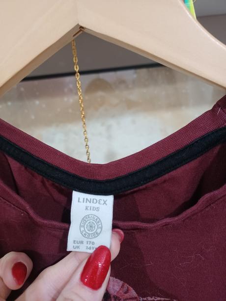 Tričko s lebkou, lindex,170