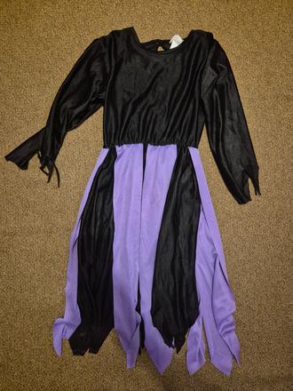 Dětský kostým čarodějnice vel. 140,