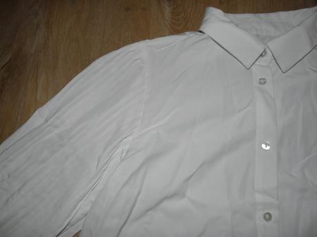 Dívčí bílá společenská košile zn. reserved vel.158, reserved,158