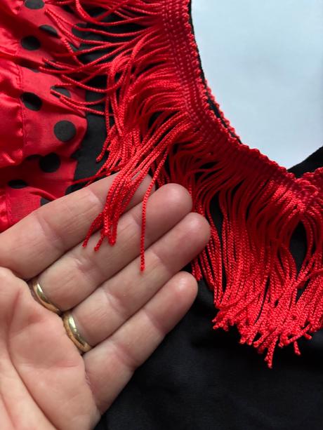 K5/ kostým španělská tanečnice-  v.cca 12/ 18 měs., 