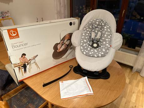 Prodám houpací lehátko stokke steps bouncer,