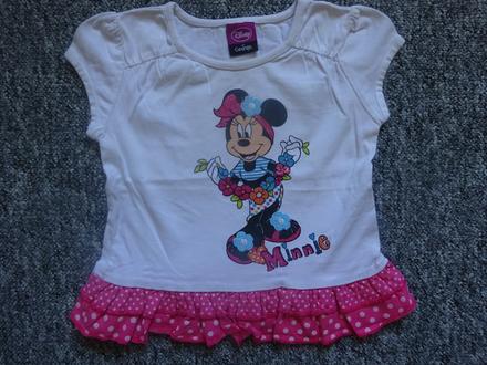 Tričko s minnie kr.r., vel. 86, george,86