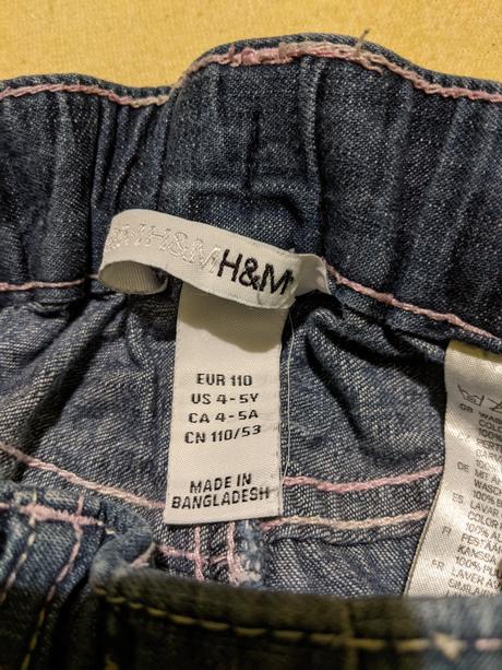 Letní rifle vel 110, h&m,110