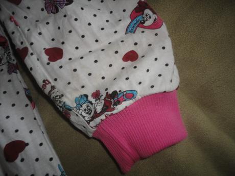 Vyteplená bundo/mikina s minnie, vel. 11-12 let, 152