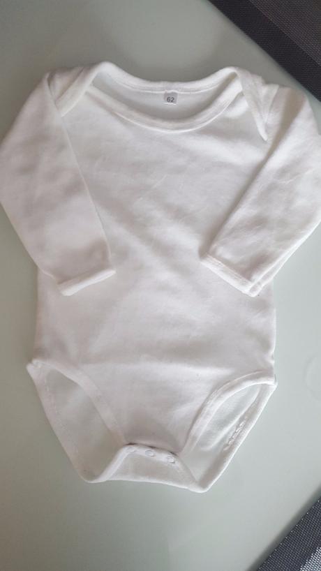 Dětské bílé body zeeman vel.62, 62