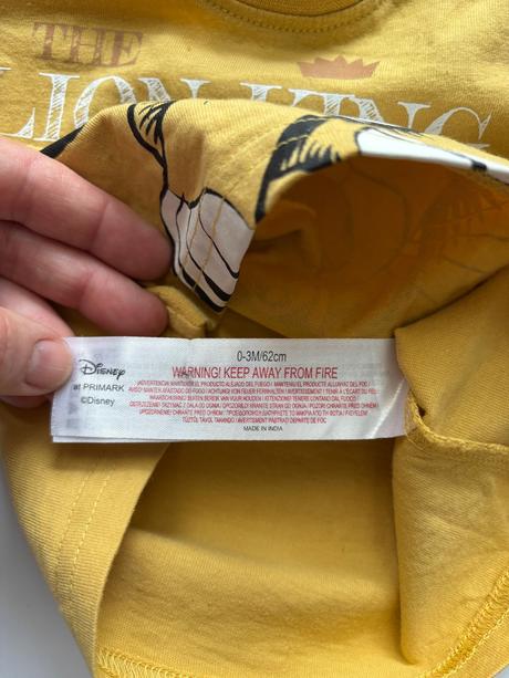 Triko zn. disney - v.0/3 měs, disney,62