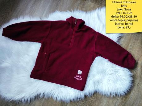 Mikina -vel.116-122, 116