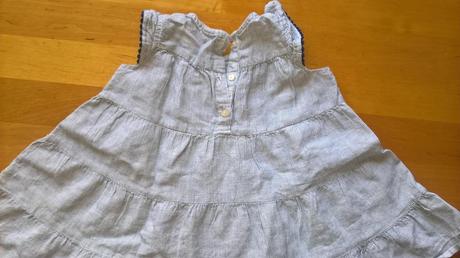 Dívčí rozevláté šaty, h&m,80