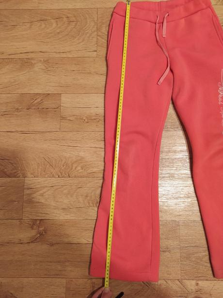 Dívčí teplé tepláky vel. 146, 146