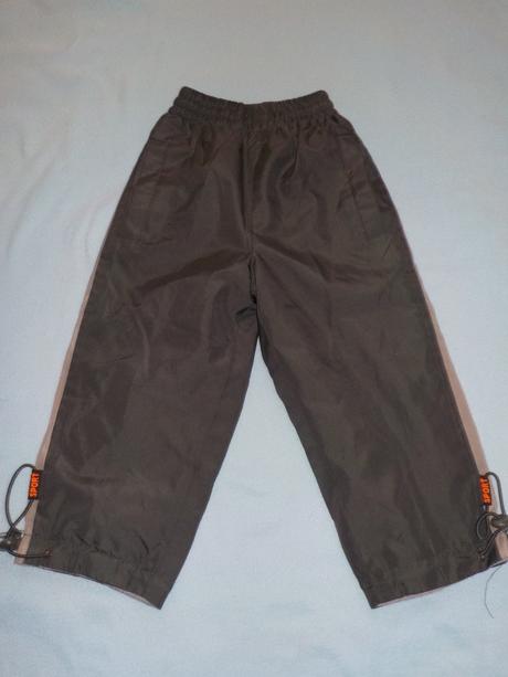 Šusťákové kalhoty vel. 80, 80