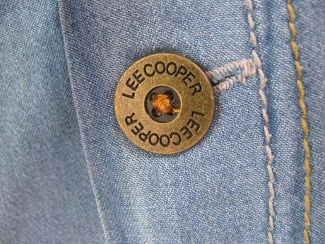 Letní džínové kotníkové kalhoty lee cooper, lee cooper,164