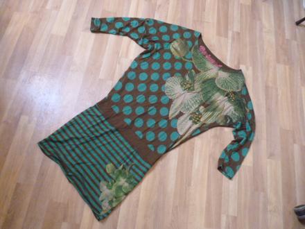 Krásné šaty desigual vel. m-l pro maminy, desigual,m