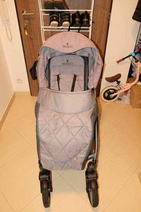 Venicci carbo natural grey lux 2v1, venicci,venicci carbo