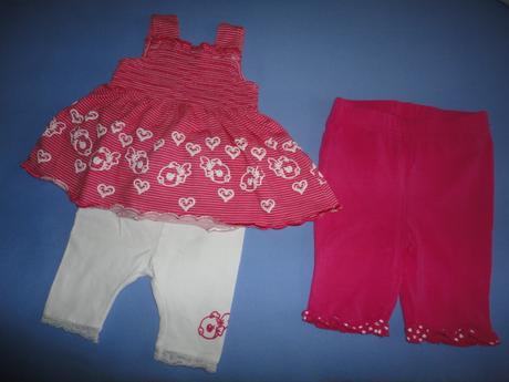 Krásný setík dopodopo, tunika, legíny, vel. 6-9 m., 68–80