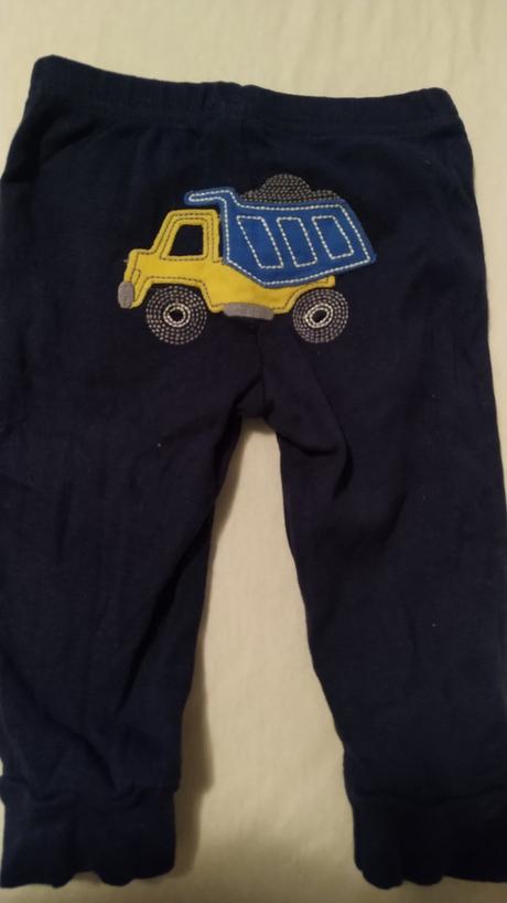 Tepláky s autem pro miminko 3-6 m, carter's,68