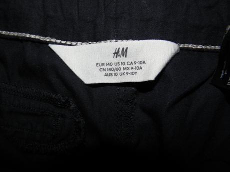 Chlapecké letní chino kalhoty zn. h&m vel.140, h&m,140
