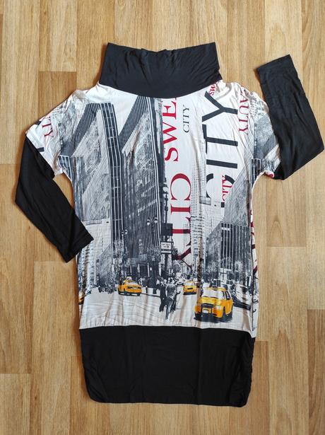 Šaty s dlouhým rukávem, l