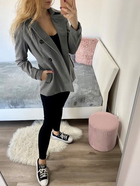 Kabát tally weijl, vel. s/m, tally weijl,s