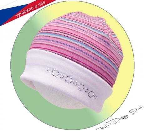 Dívčí čepice, český výrobce akce, rockino,86
