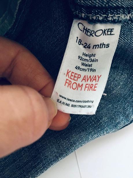 Sukně džínová -v.18/24 měs., cherokee,92