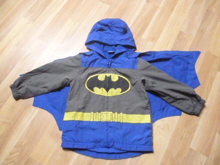 Bunda s pláštěm batman 1,5-3, 92