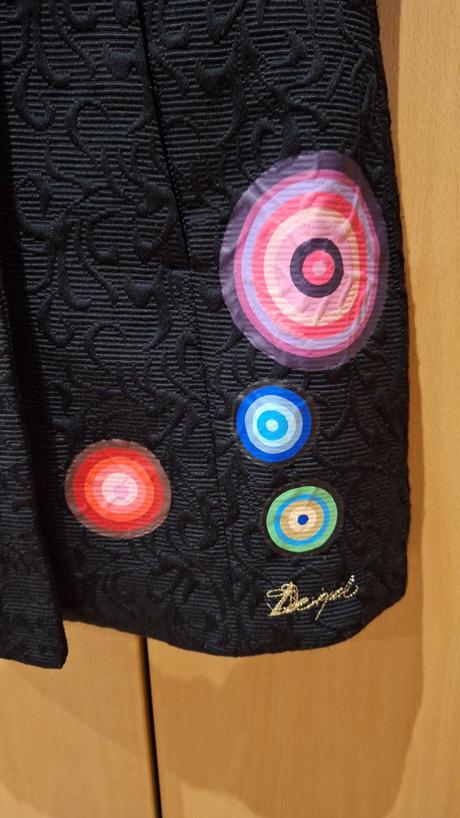 Dívčí kabát desiqual vel.158/164 na 13-14l, desigual,158