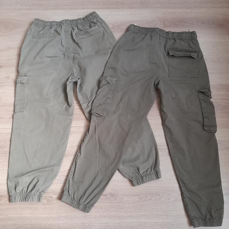 Dětské plátěné kalhoty (2 ks), c&a/y.f.k, vel. 134, c&a,134