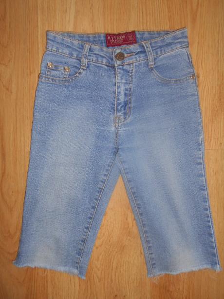 Dětské džínové šortky vel.122/128 , 122