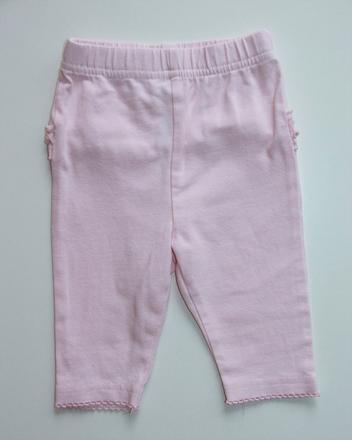 J759 růžové legíny s volány vel. 62, george,62