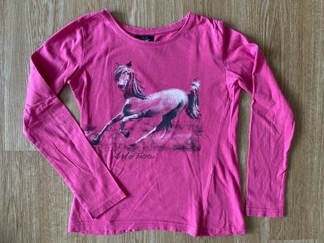 Dívčí set - trika, rifle - 8ks - vel. 134, 122–134