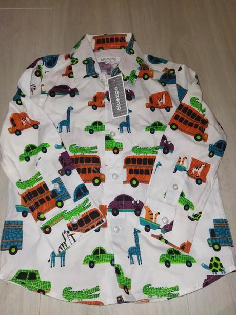 Košile s auty 98 bluzeoo, bluezoo,98