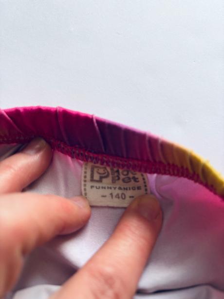 An7/ kostým ploutev mořská panna - v.134/140,