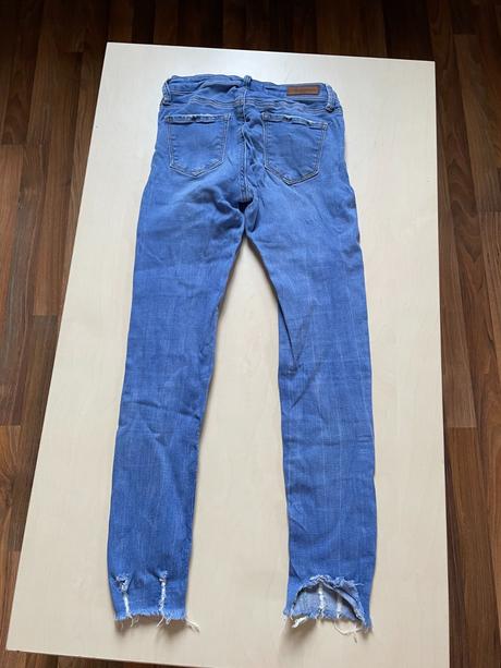 Děrované džíny, vel xs, tally weijl, tally weijl,xs