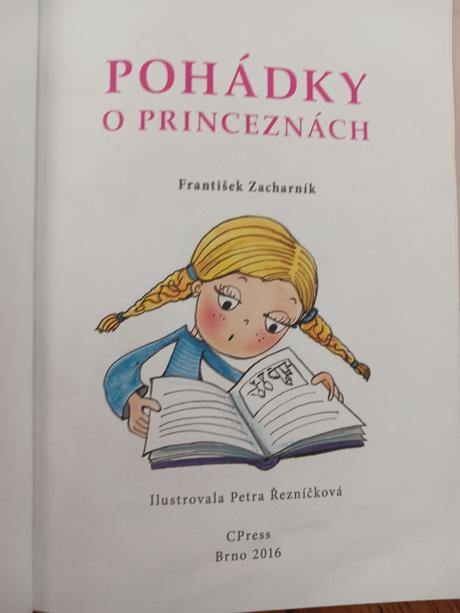 Kniha pohádky o princeznách.,
