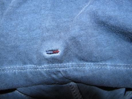 Dámské modré tričko s potiskem, tommy hilfiger,s